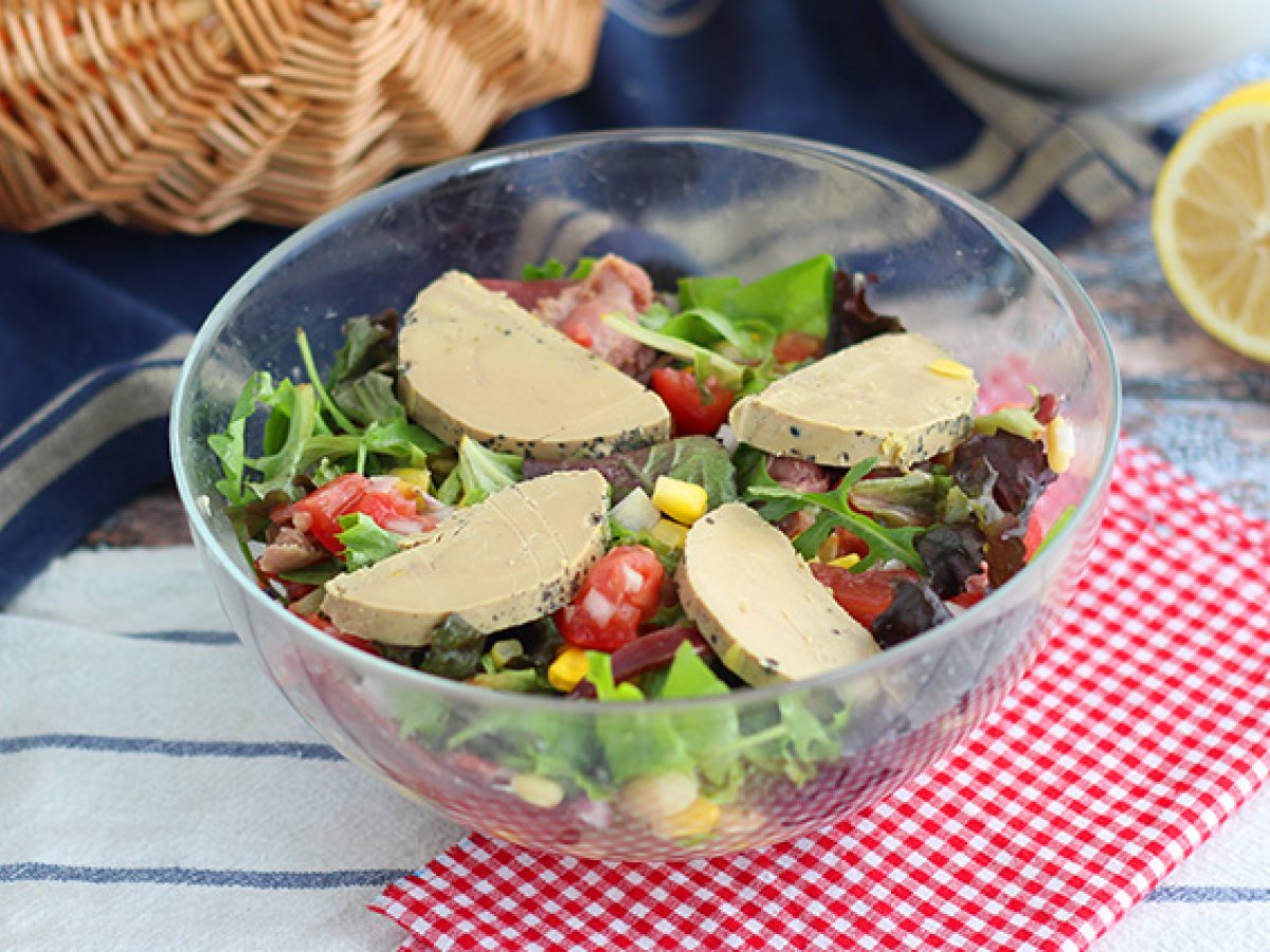 French landaise salad