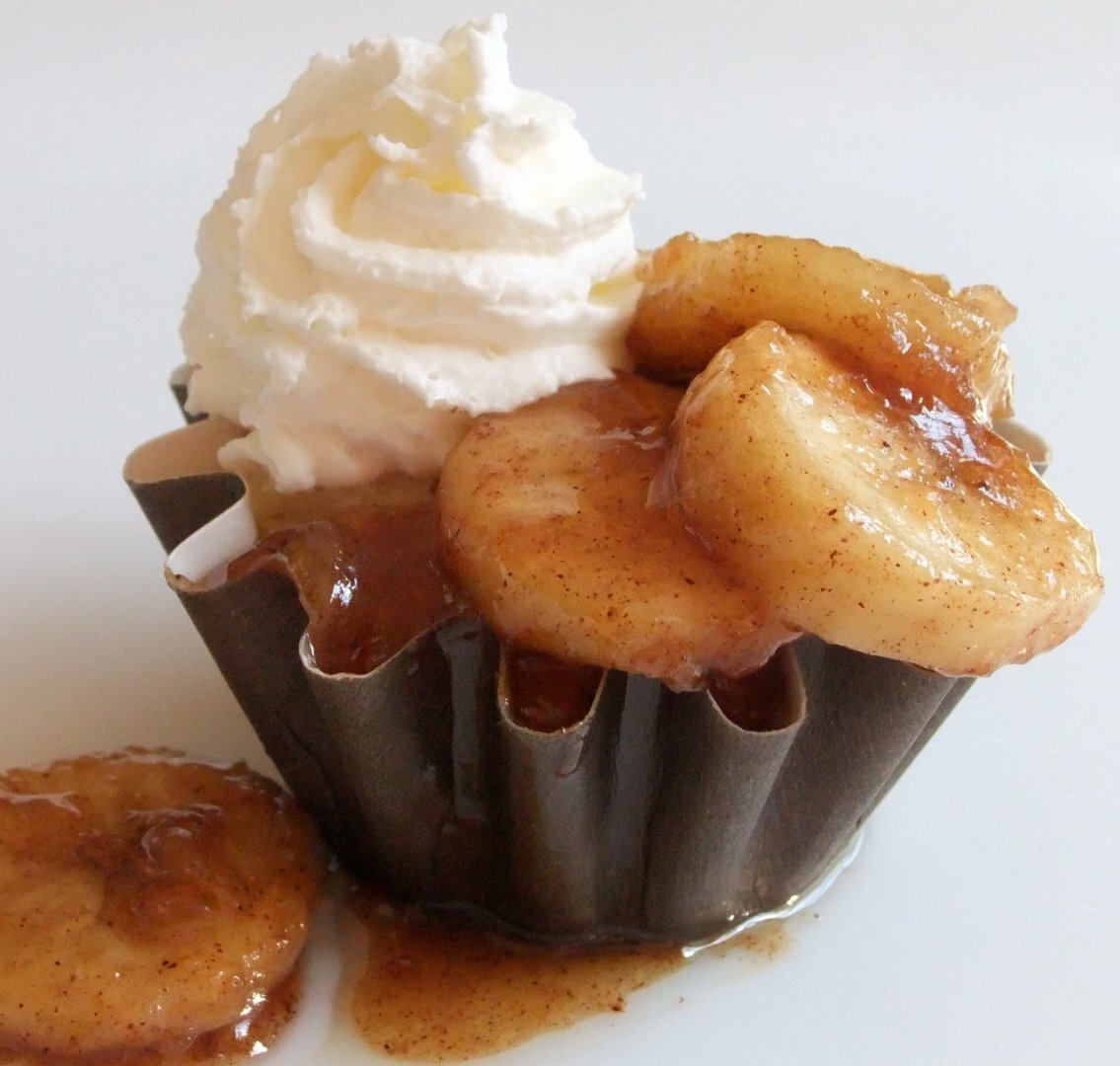 French quarter bananas foster cupcakes Recipe Petitchef