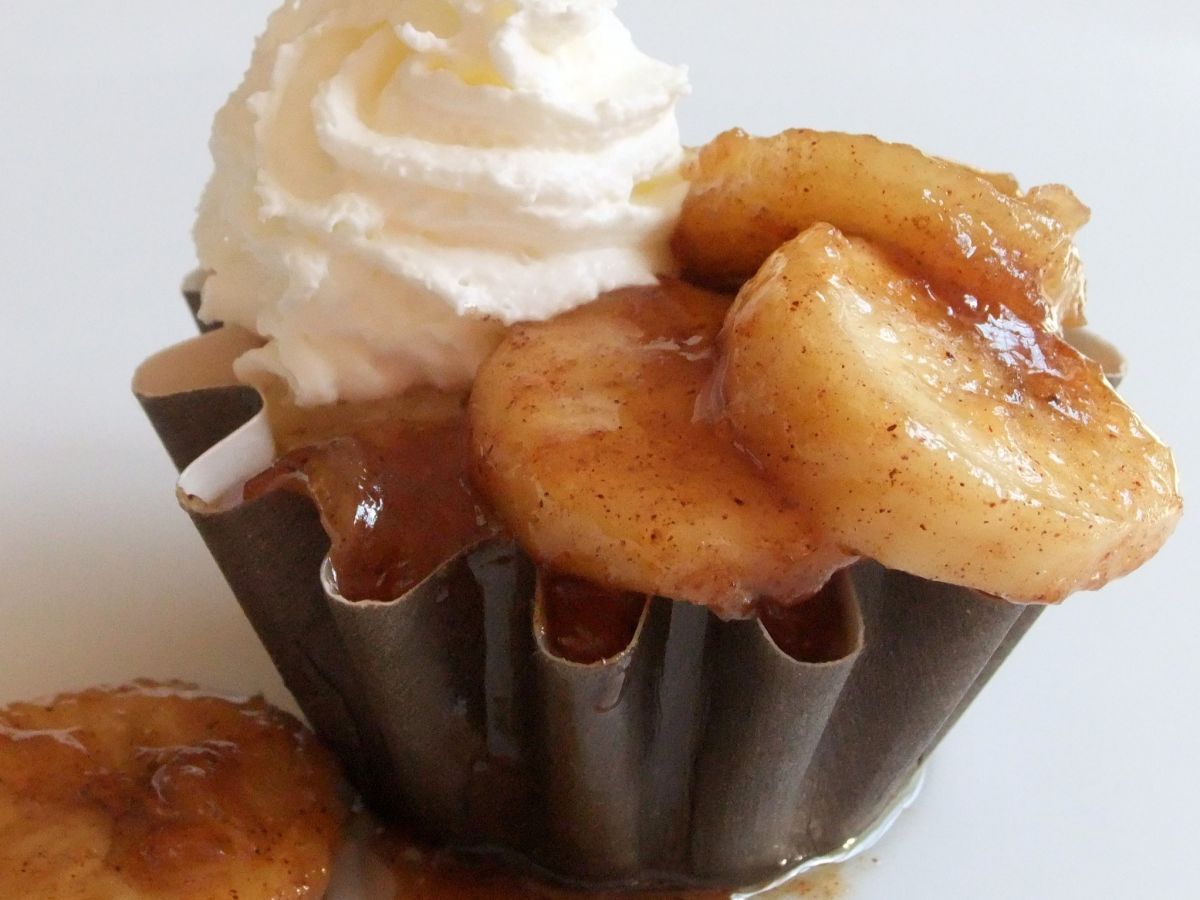 French Quarter Bananas Foster Cupcakes