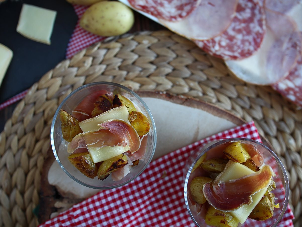 French raclette verrines - photo 4