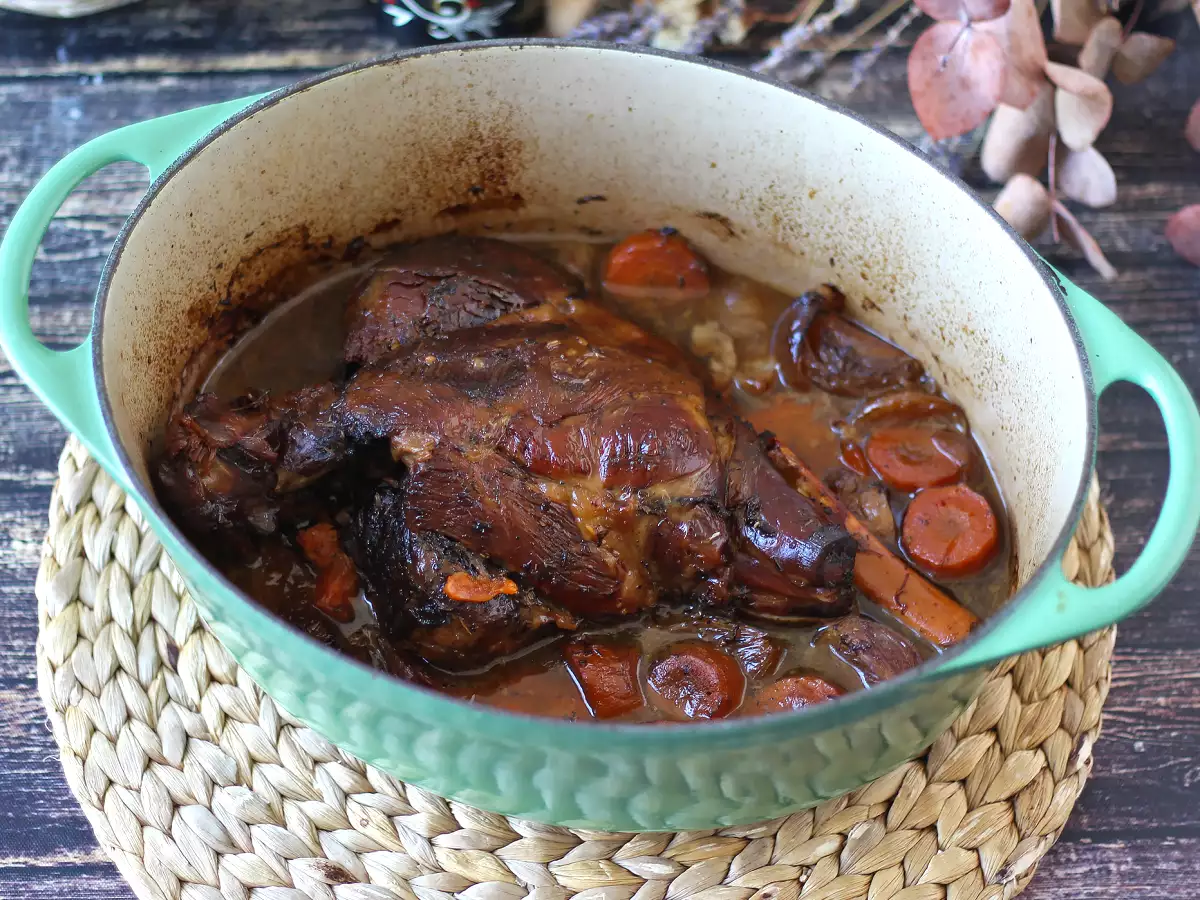 French roasted leg of lamb the ultra-easy 7 hour oven baked recipe - photo 6