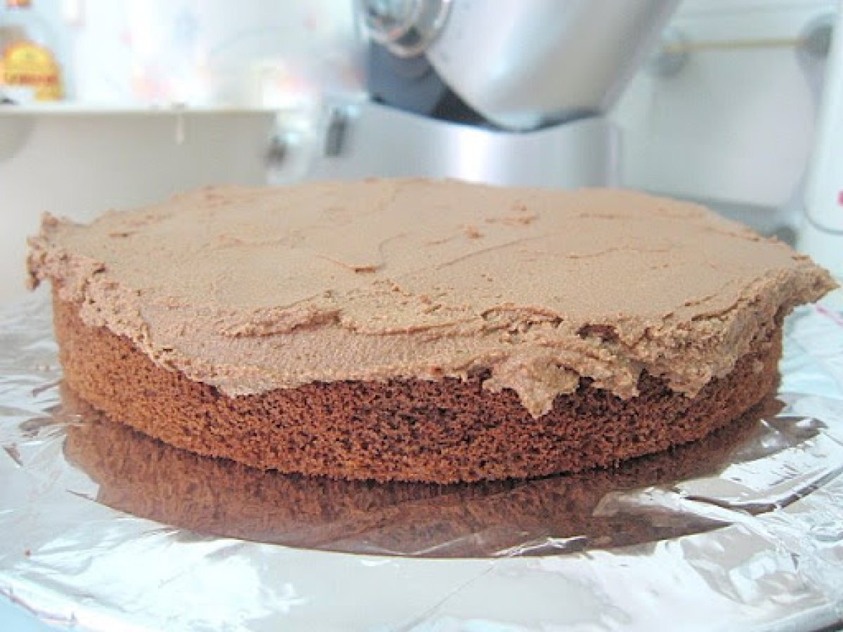 French Silk Chocolate Cake - photo 3