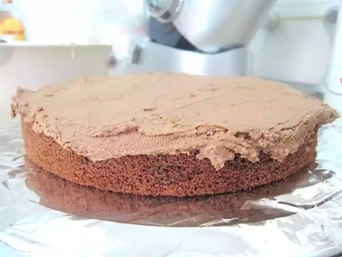 French Silk Chocolate Cake - photo 3