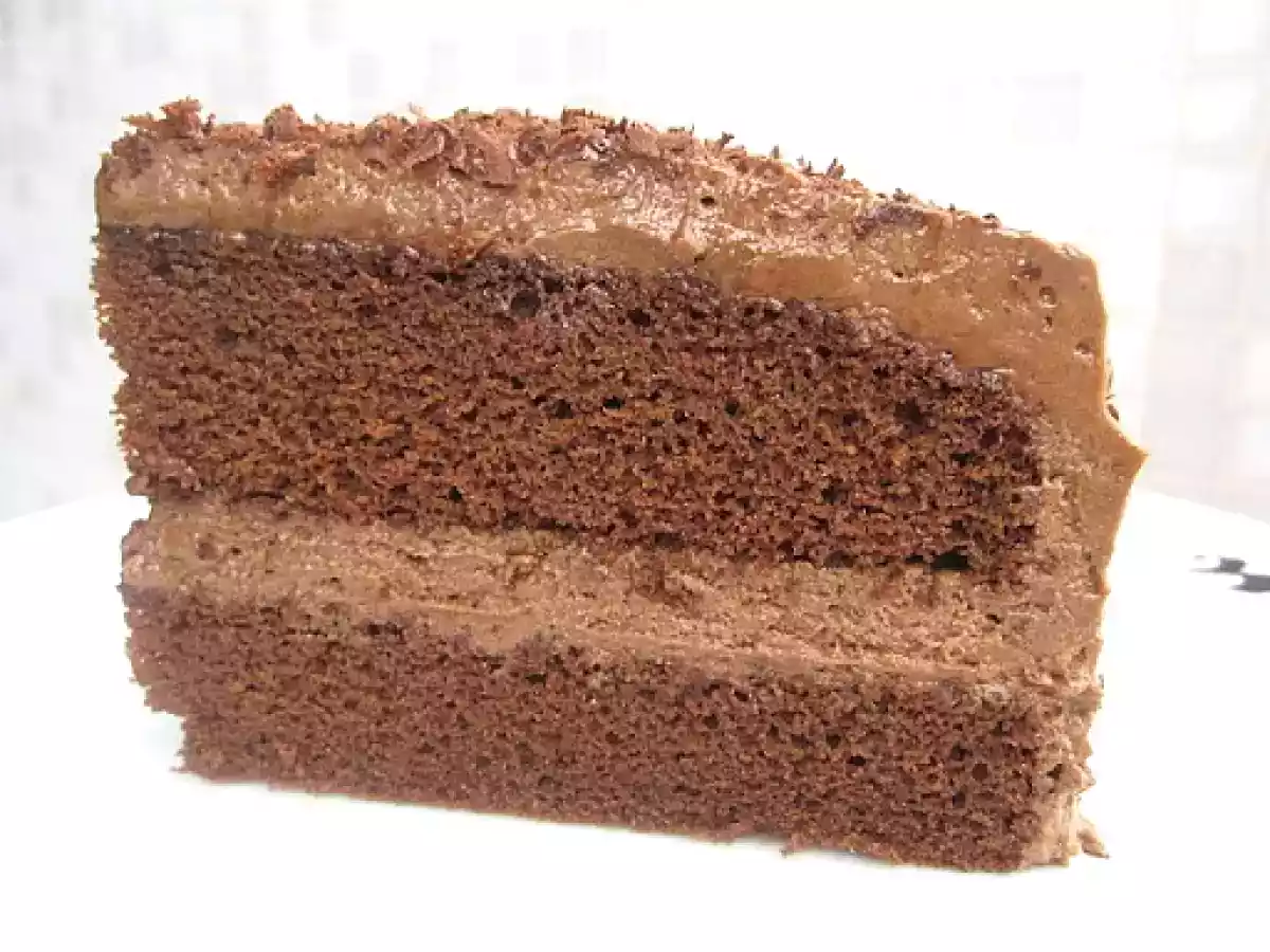 French Silk Chocolate Cake - photo 9