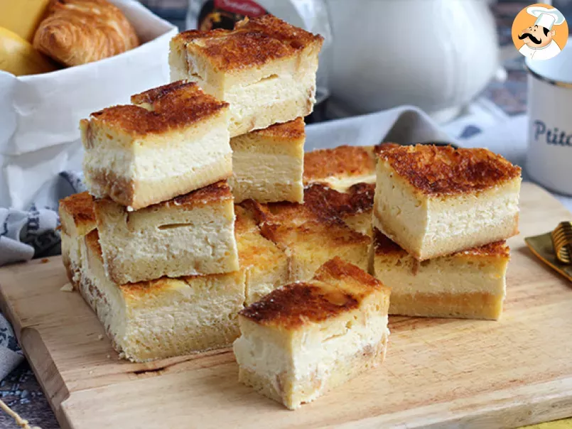 French toast cheesecake bars