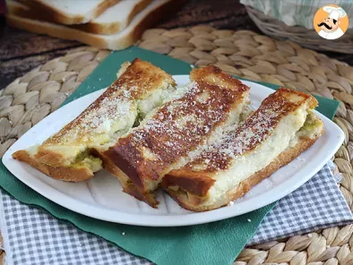French toast rolls with pesto - photo 3