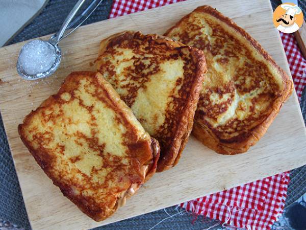 French toast with peanut butter and jelly - photo 2