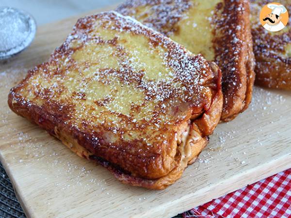 French toast with peanut butter and jelly - photo 3