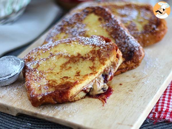 French toast with peanut butter and jelly - photo 4