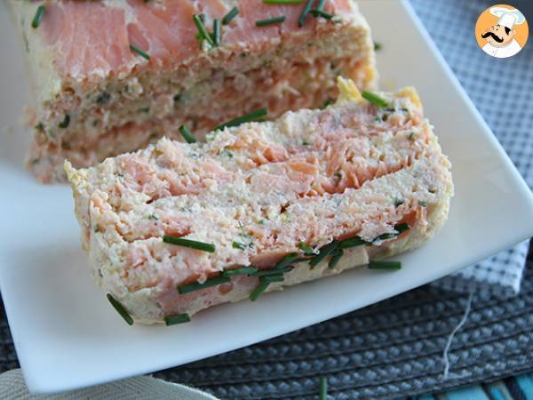 Fresh and smoked salmon terrine - photo 2