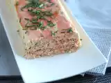 Fresh and smoked salmon terrine, photo 3