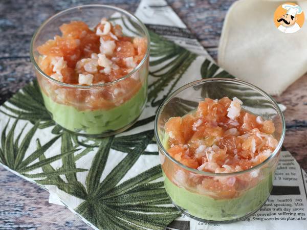 Fresh avocado, shrimp, and grapefruit verrines: the perfect summer appetizer! - photo 4