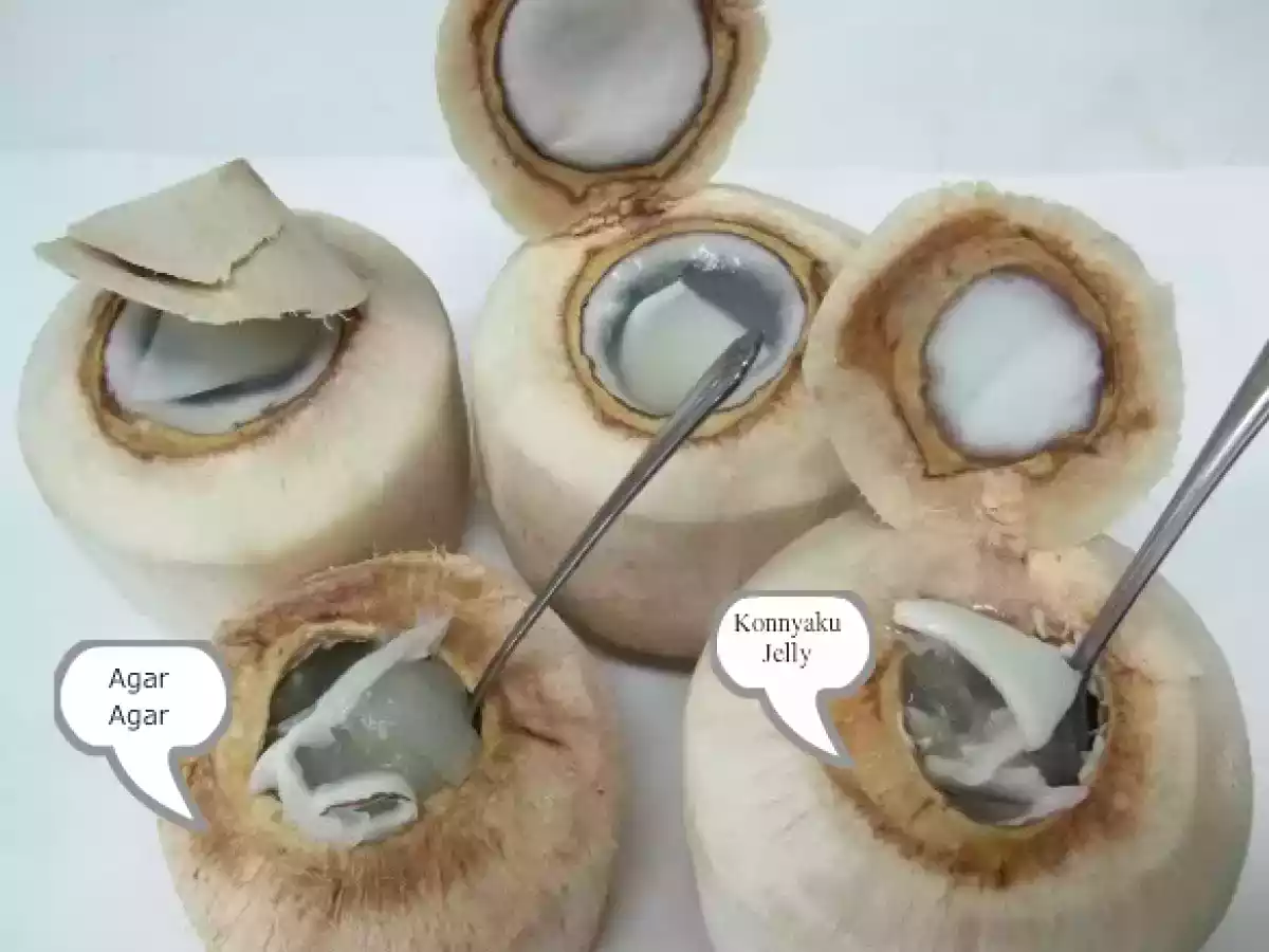 Fresh Coconut Jelly