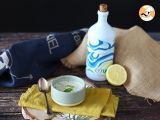 Fresh yogurt sauce with mint and lemon juice, perfect for summer meals!, photo 1