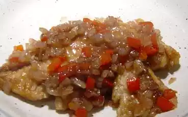 Tasty fried fish in tamarind sauce recipe