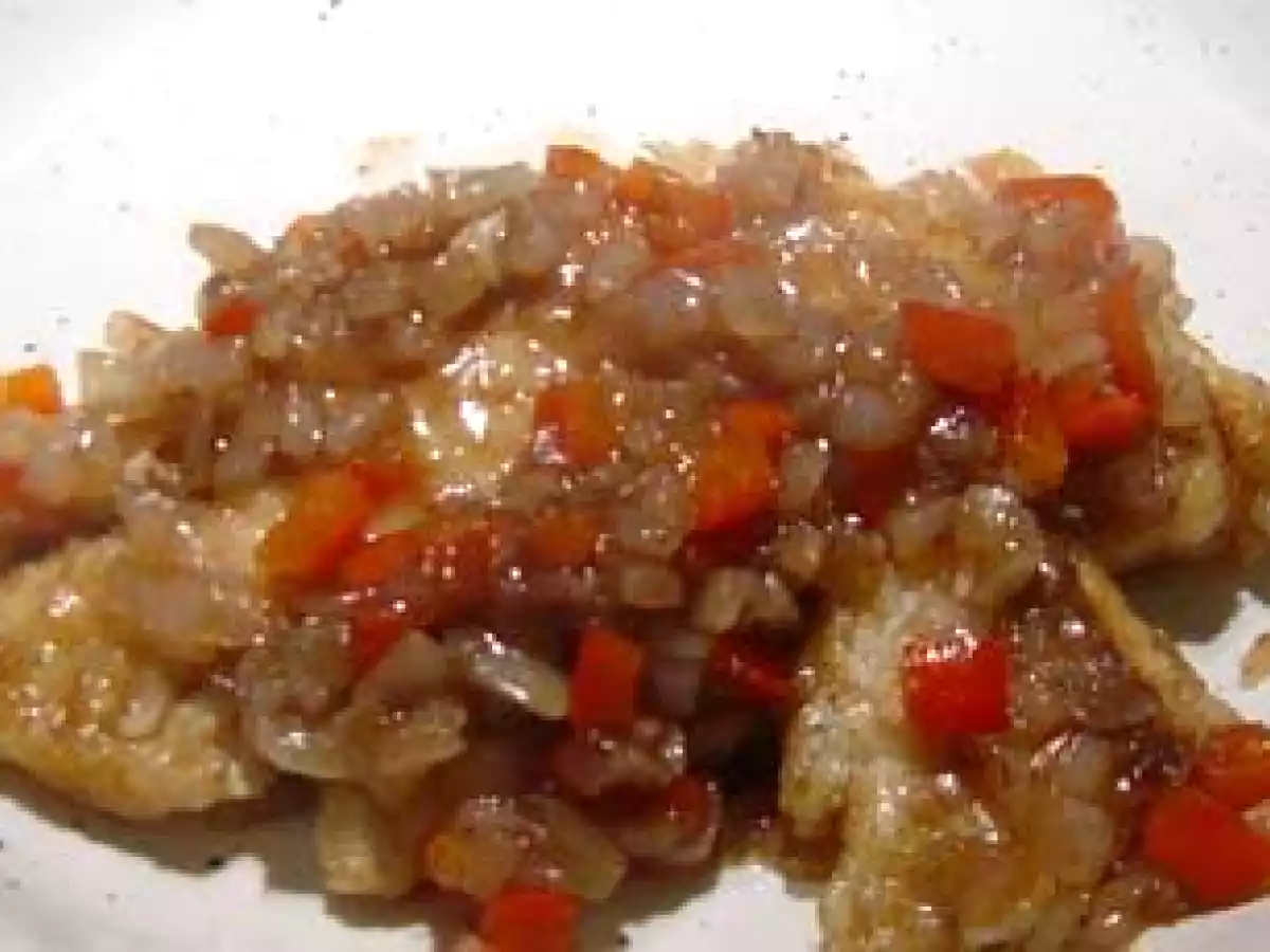 Fried Fish in Tamarind Sauce