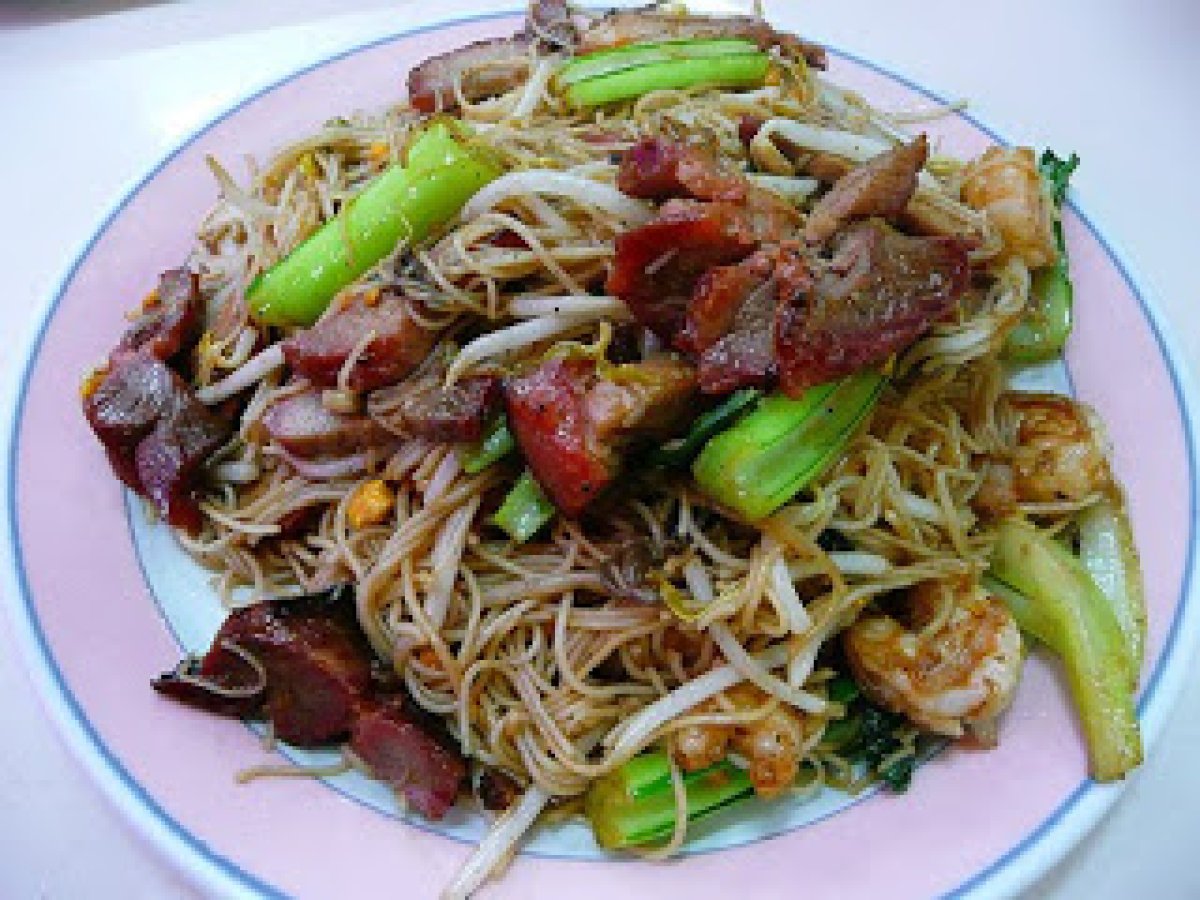 Fried Meehoon / Bee Hoon Singapore Style