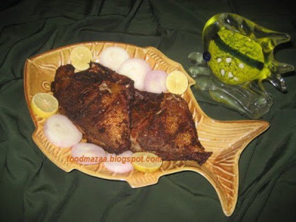 FRIED POMFRET (Koliwada Style)