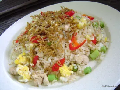 Fried rice with silver fish, photo 2