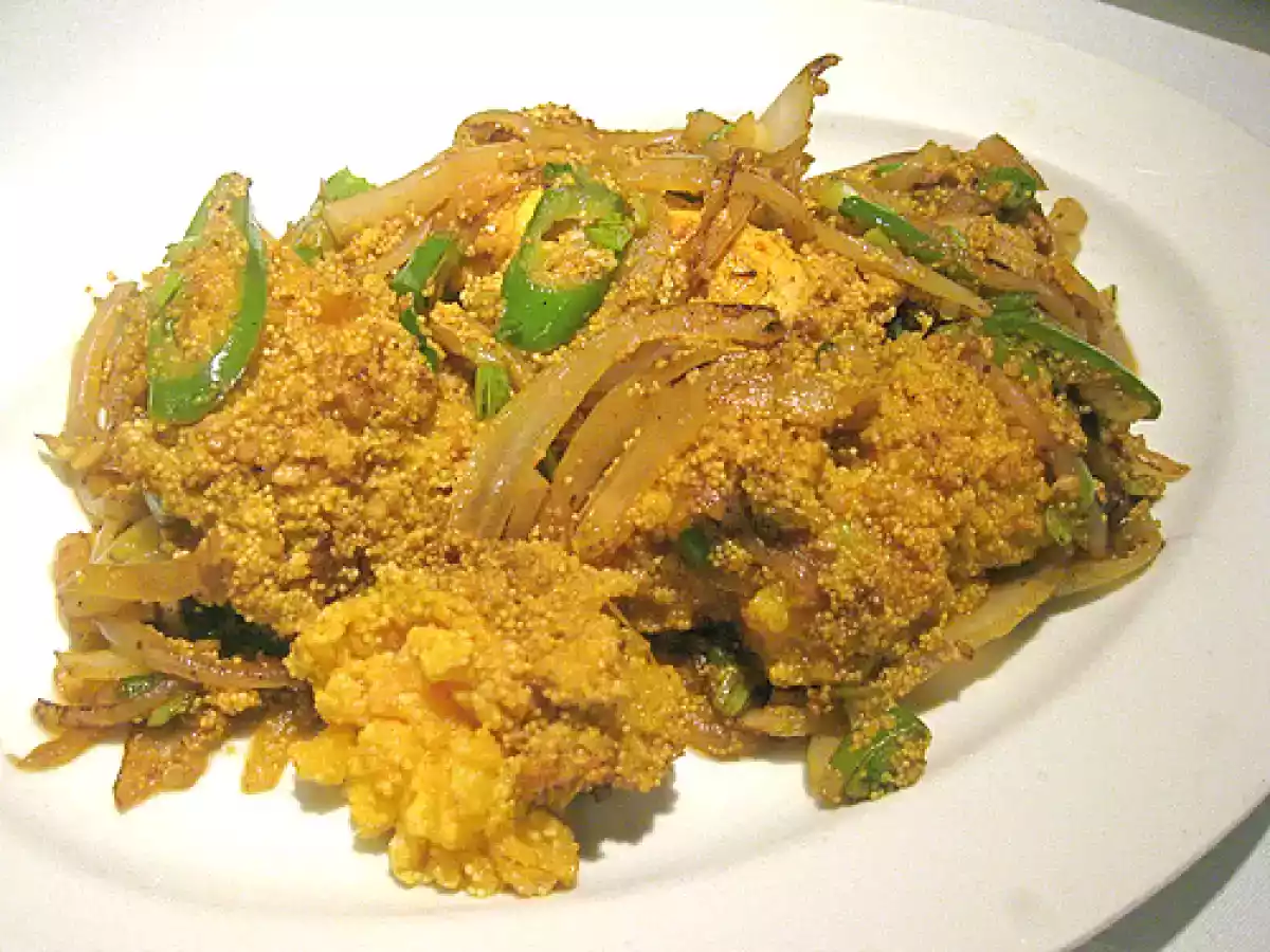 Fried Snapper in a Szechuan Garlic, Ginger Chili Sauce (Fish Roe included)