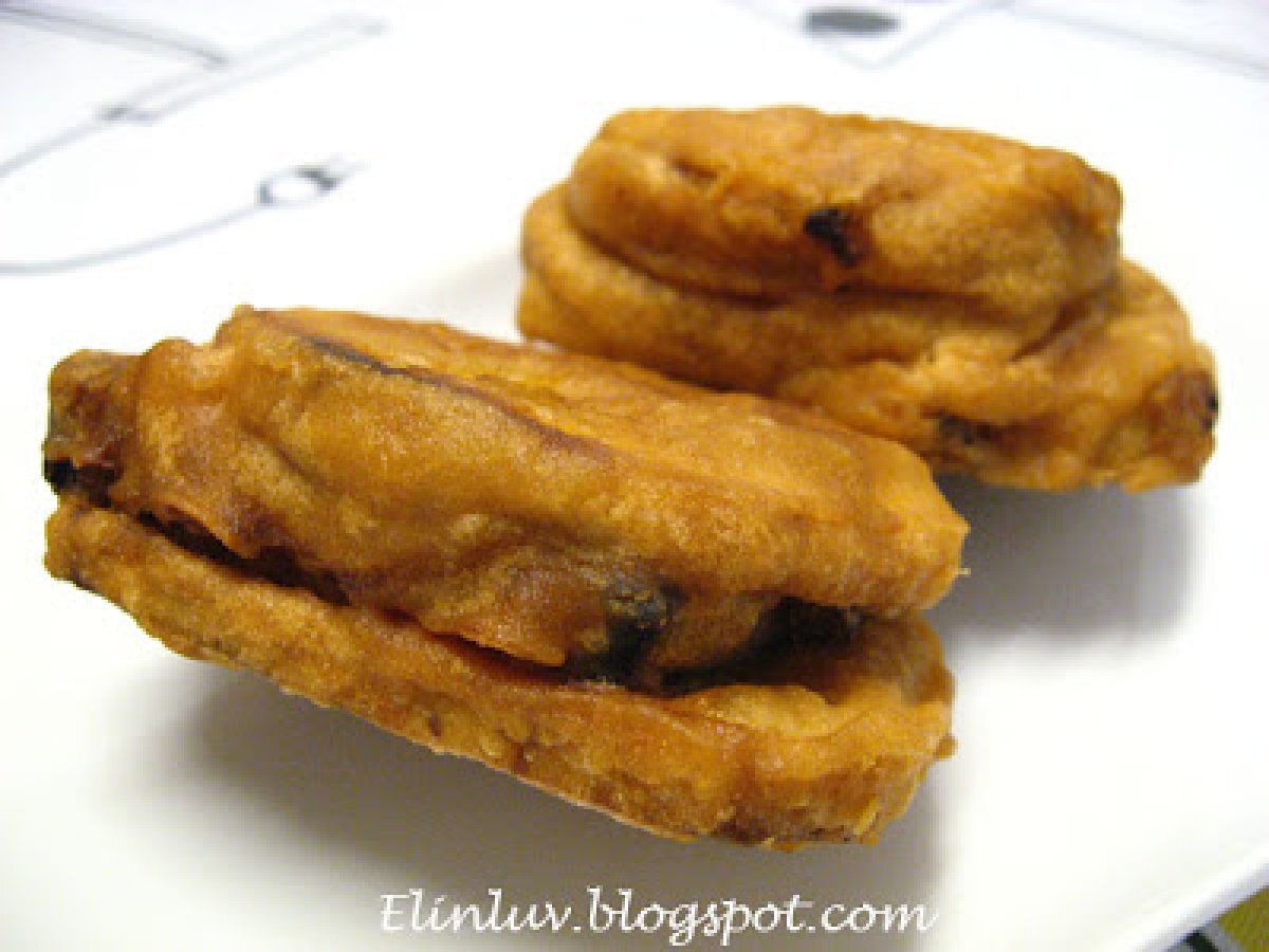 Fried Sticky Rice Cake Sandwich - photo 3