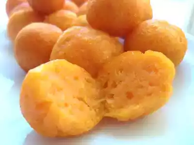 Fried sweet potato balls recipe