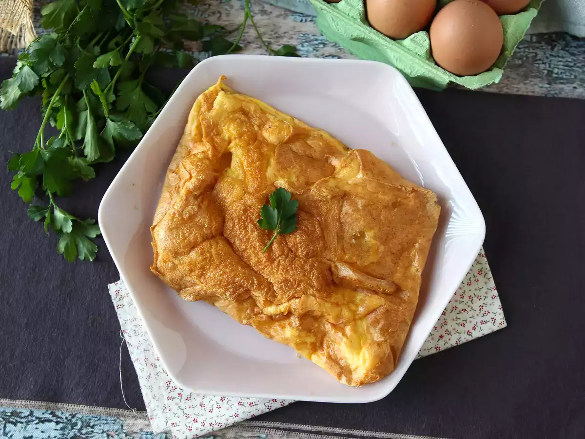 Frittata with Air Fryer, a light recipe that won't dirty your frying pan! - photo 5
