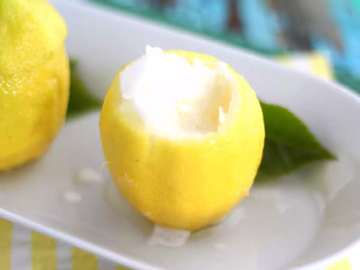 Frosted lemon, a refreshing sorbet - photo 3