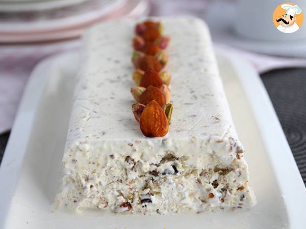 Frozen nougat (detailed recipe with video)