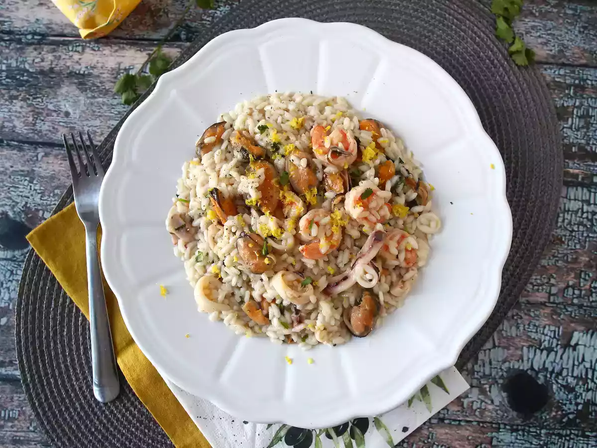 Frozen seafood risotto: the ideal solution for a quick and tasty meal - photo 2