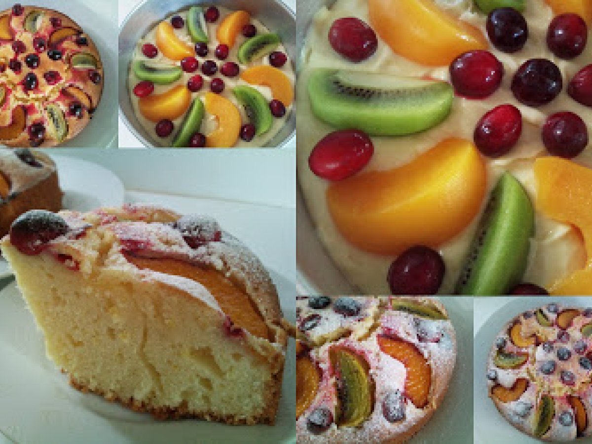 Fruit Pastry Cake