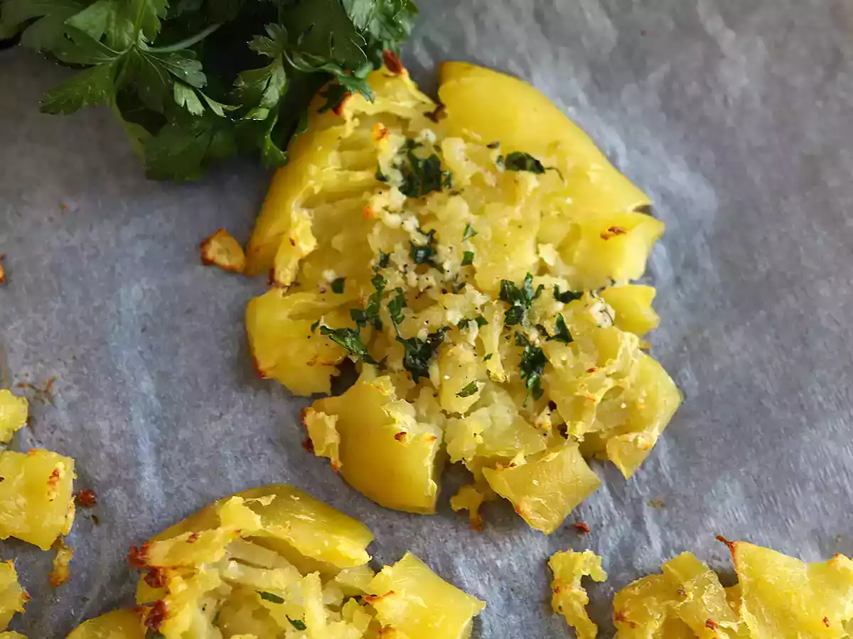 Garlic and parsley mashed potatoes, the ideal side dish! - photo 2