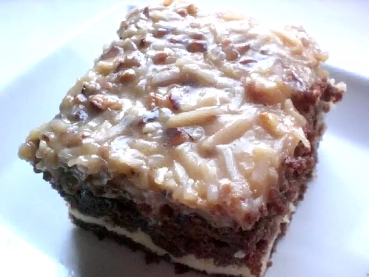 German Chocolate Cheesecake And The Purse Winner. - photo 3
