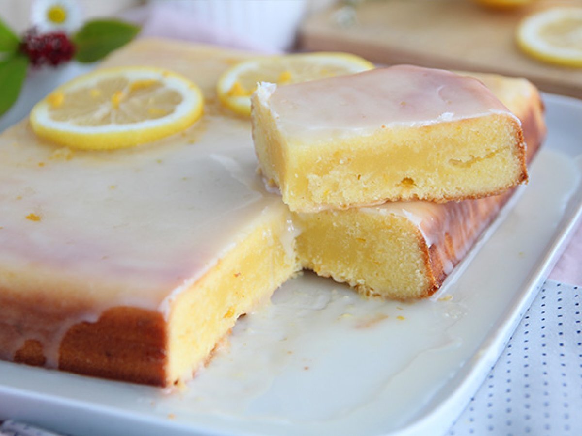 Glazed lemon brownies - Lemon bars - photo 2