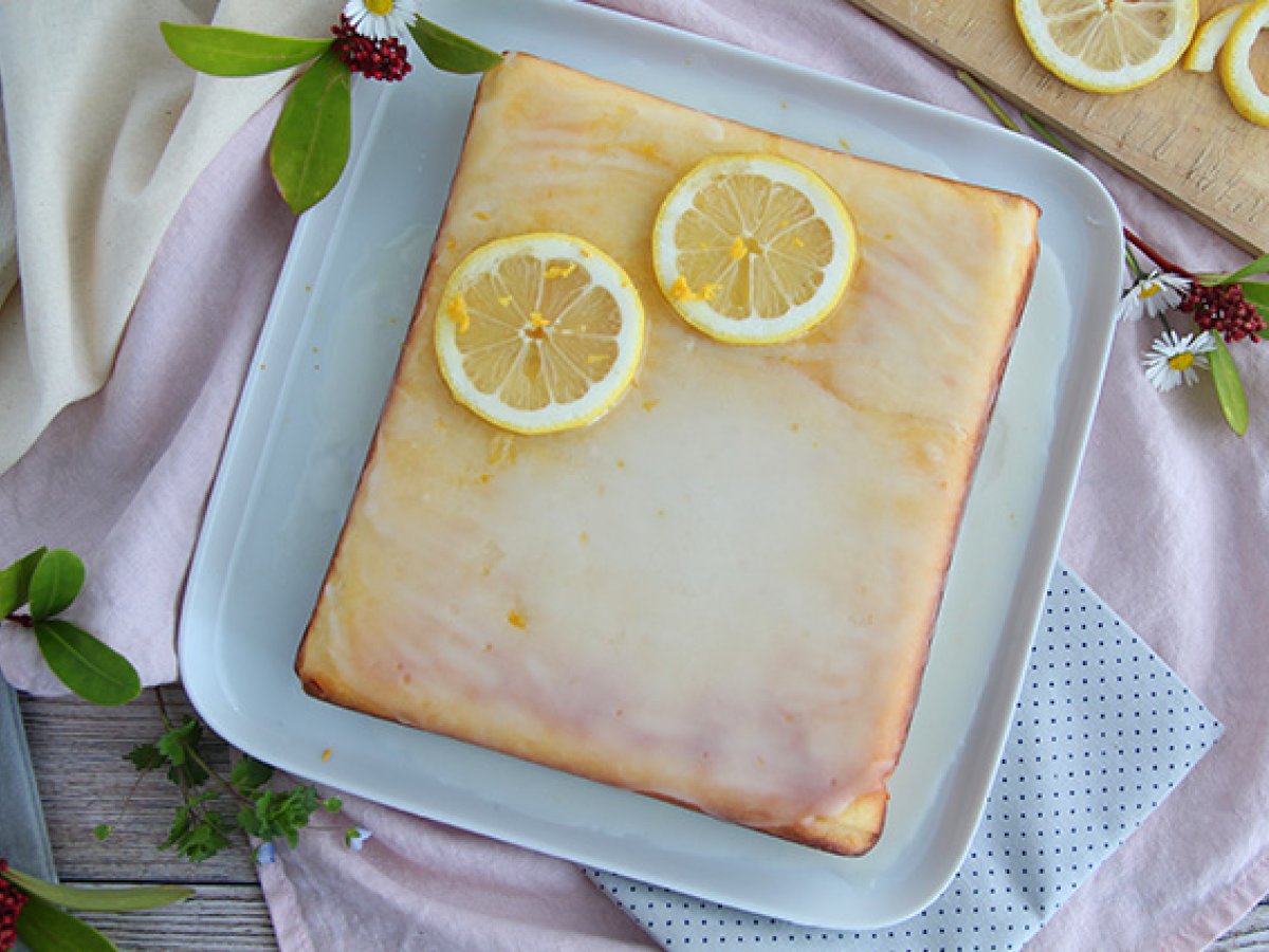 Glazed lemon brownies - Lemon bars - photo 3