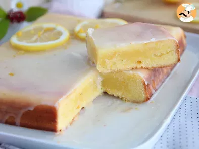 Glazed lemon brownies - Lemon bars, photo 2
