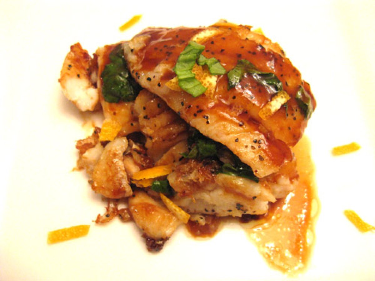 Glazed Orange Hoisin Haddock