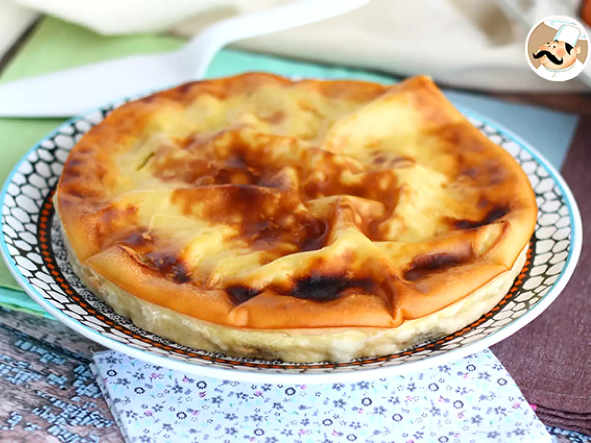 Gluten-free and dairy-free far breton with prunes - photo 2