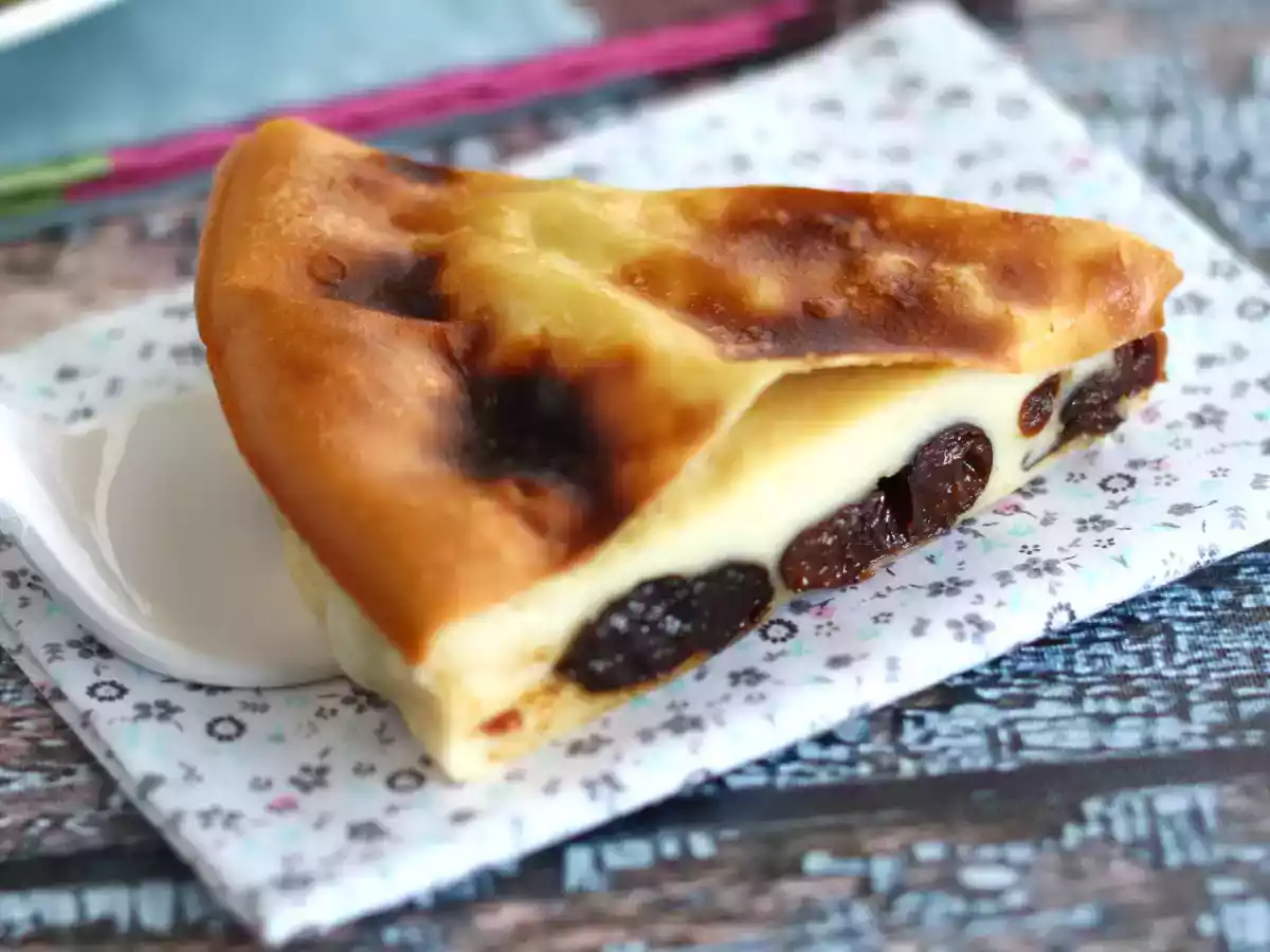 Gluten-free and dairy-free plum flan - photo 4