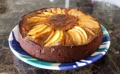Gluten free apple almond cake