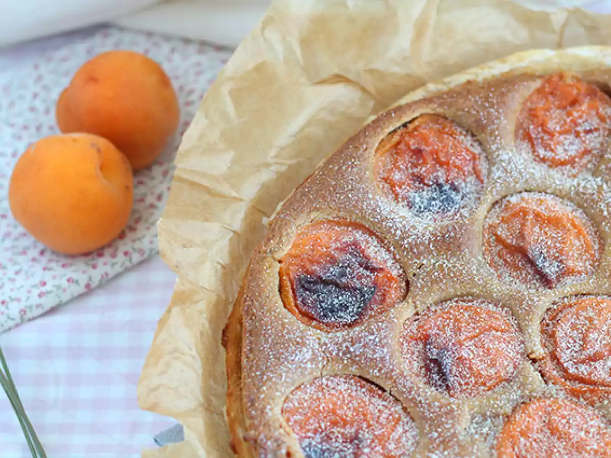 Gluten-free apricot tart - photo 2