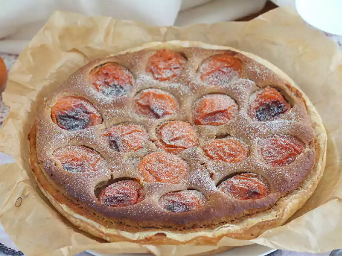 Gluten-free apricot tart - photo 3