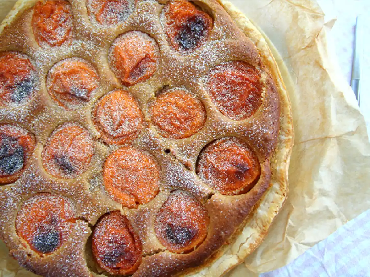 Gluten-free apricot tart - photo 4