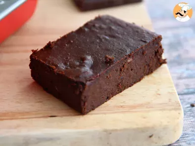 Gluten free chocolate cake with red beans