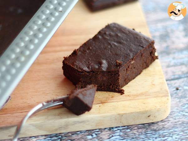 Gluten-free chocolate fondant with red beans - dairy-free - photo 4