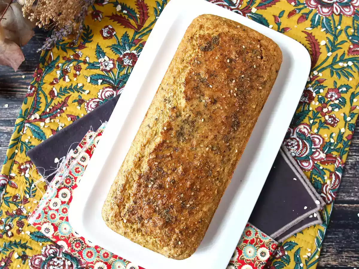 Gluten-free oatmeal bread with yogurt and eggs: a healthy and easy-to-make recipe - photo 4