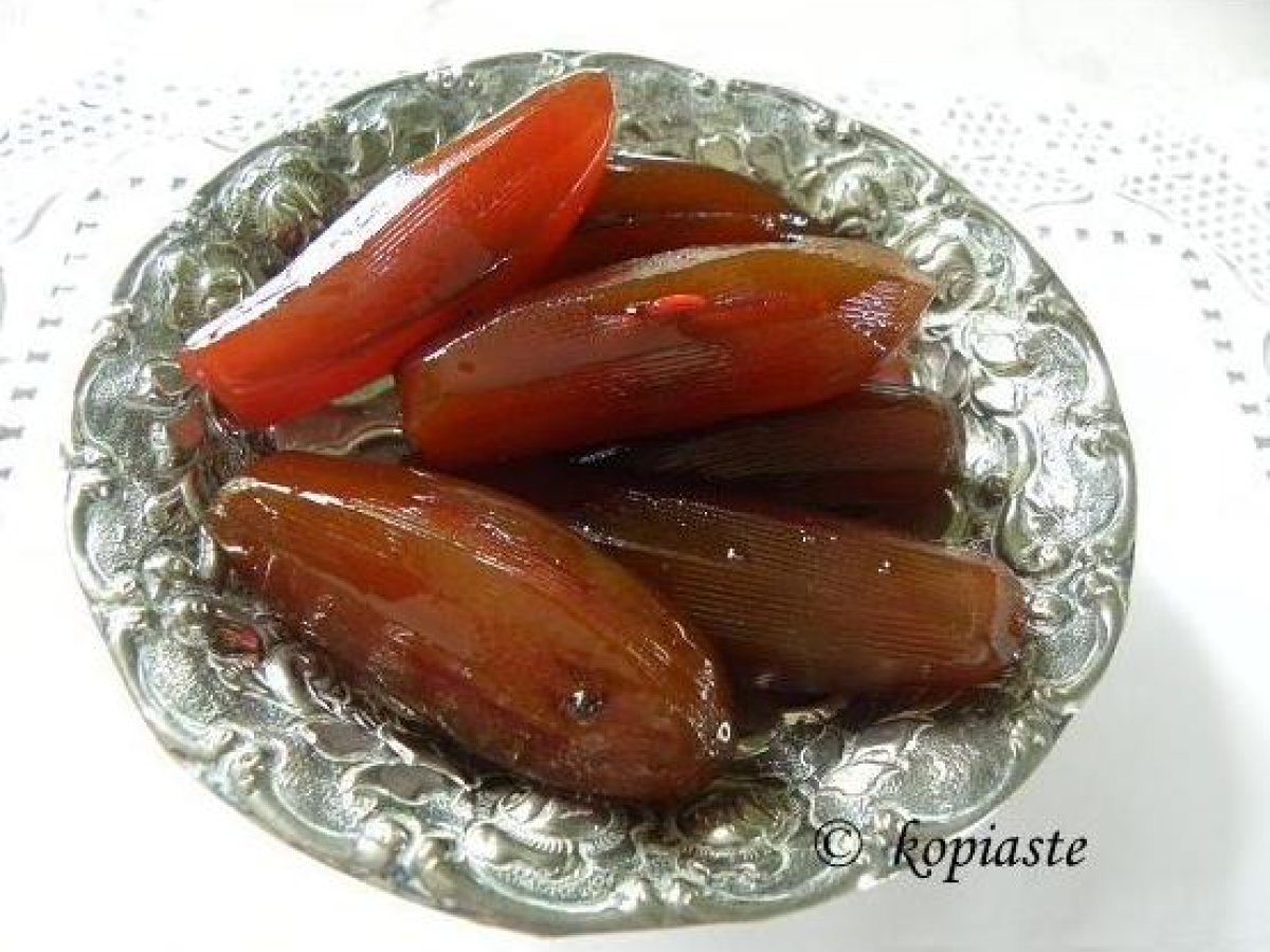 Glyko Melitzanaki me Grenadini (Eggplant with Grenadine Spoon Sweet) - photo 2