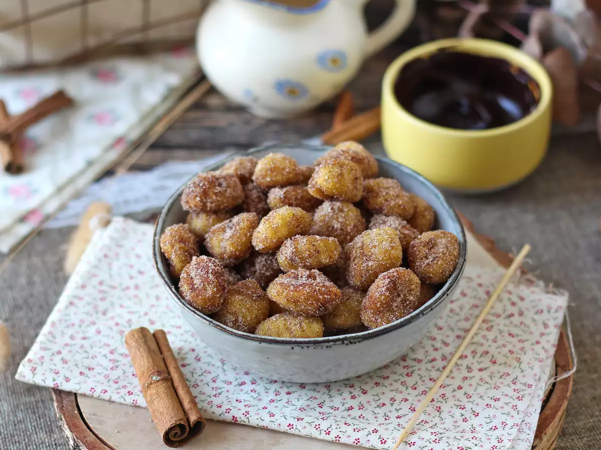 Gnocchi with air fryer: a cinnamon dessert recipe to savour! - photo 2