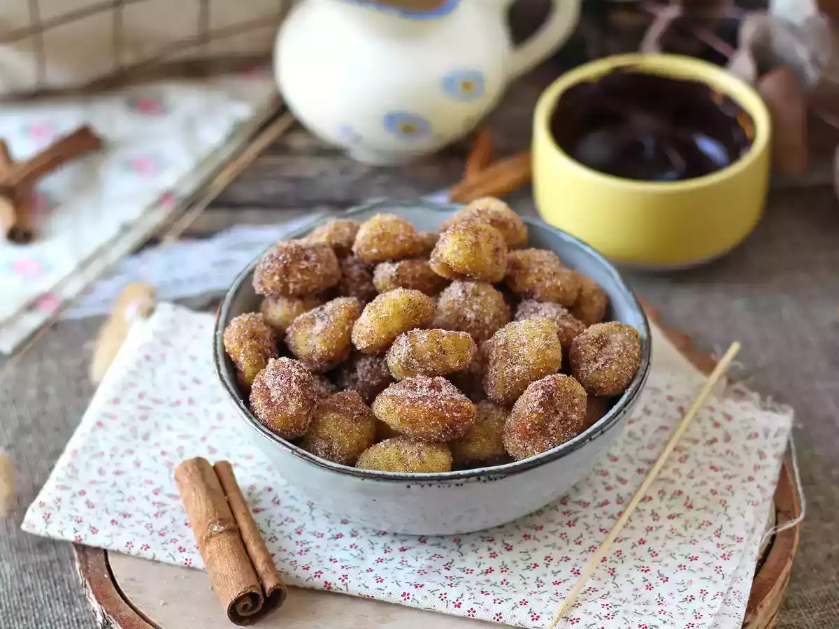 Gnocchi with airfryer: a cinnamon dessert recipe to savour! - photo 2