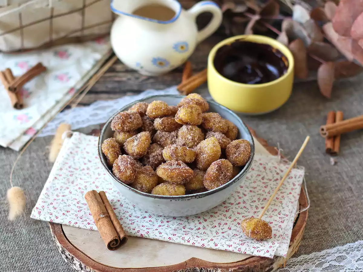 Gnocchi with airfryer: a cinnamon dessert recipe to savour! - photo 4